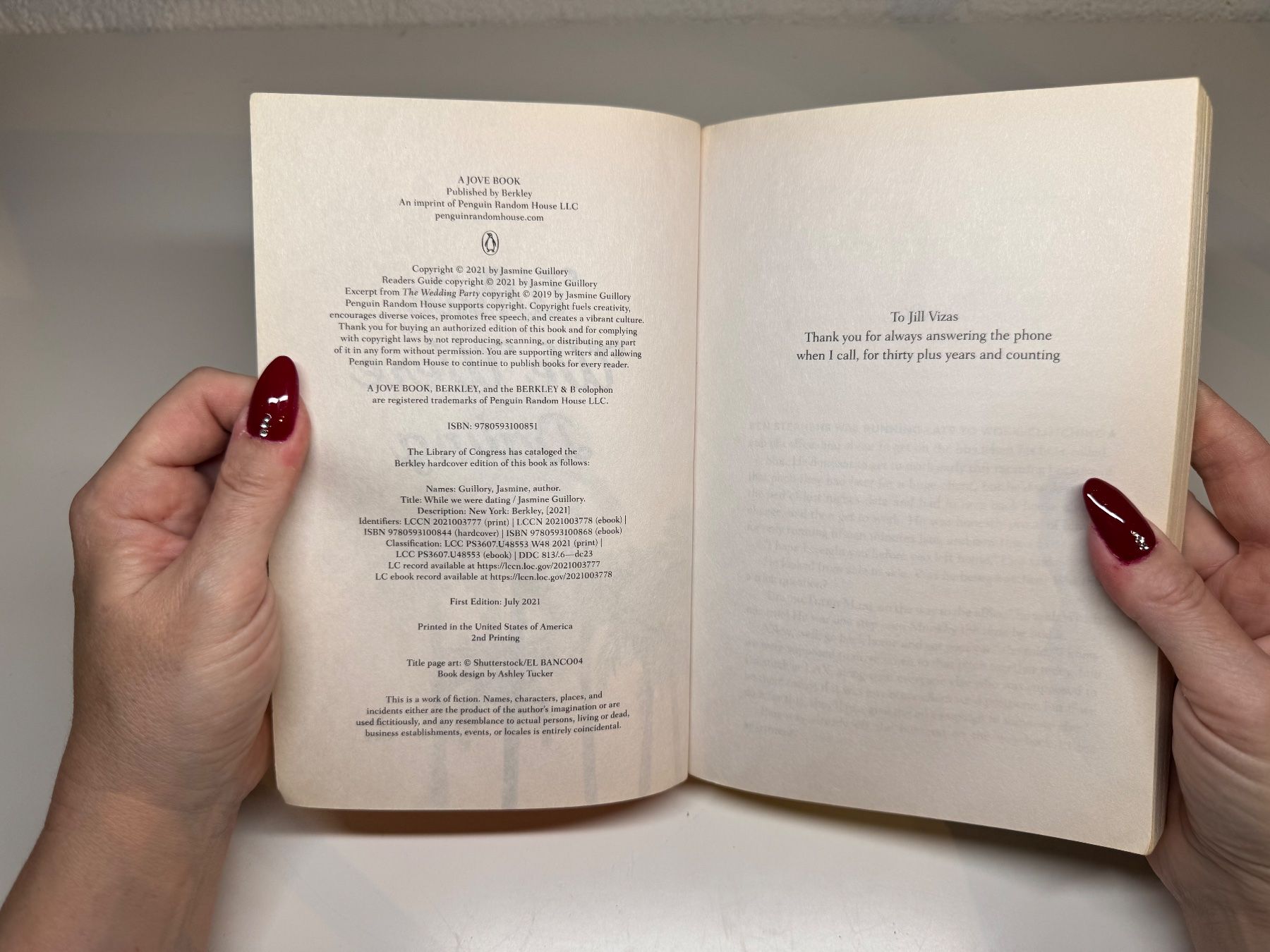 Libri: NOVEL: Jasmine Guillory, While we were Dating – Usato da Grosswangen venduto da English_books 3