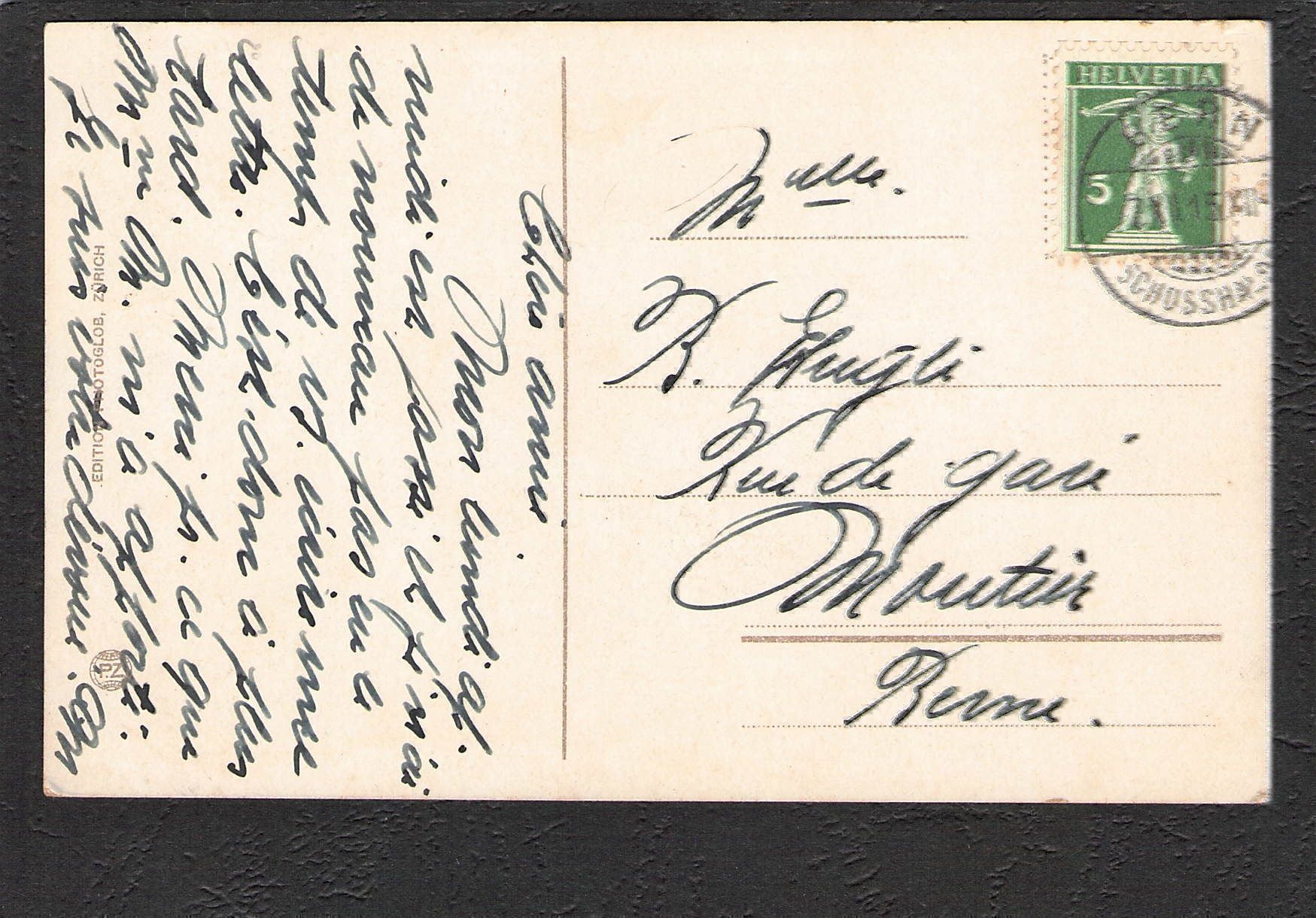 Cartoline postali: AK. Bern , Kirchenfeldbrücke – Usato da Reichenburg venduto da ibiza18 1