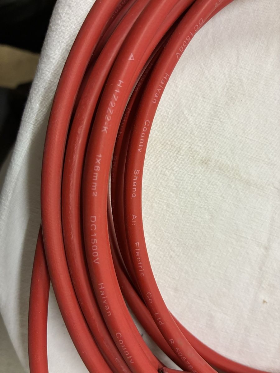 Kabel: Solarkabel 6mm2 – Neu (gemäss Beschreibung) aus Zollikerberg von succiklein 2