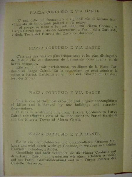 Ansichtskarten: AK  Milano  1930  -  Rarität – Gebraucht aus Gundetswil von Egro01 8
