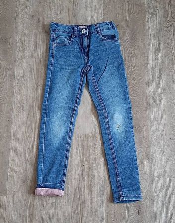 Gefütterte Mädchen-Jeans Gr. 134 von alive