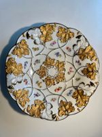 Goldverzierter - Meissenteller- Schale