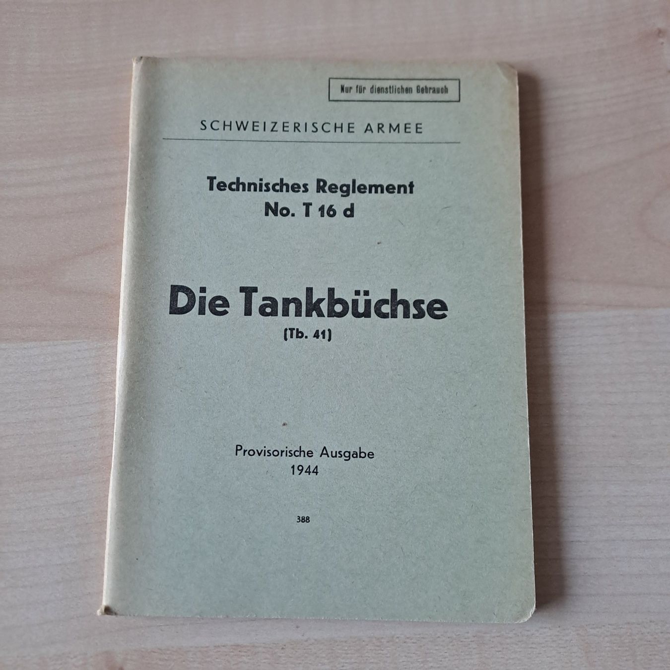 Livres: Die Tankbüchse 41 – D'occasion à Gipf-Oberfrick par Mig_29
