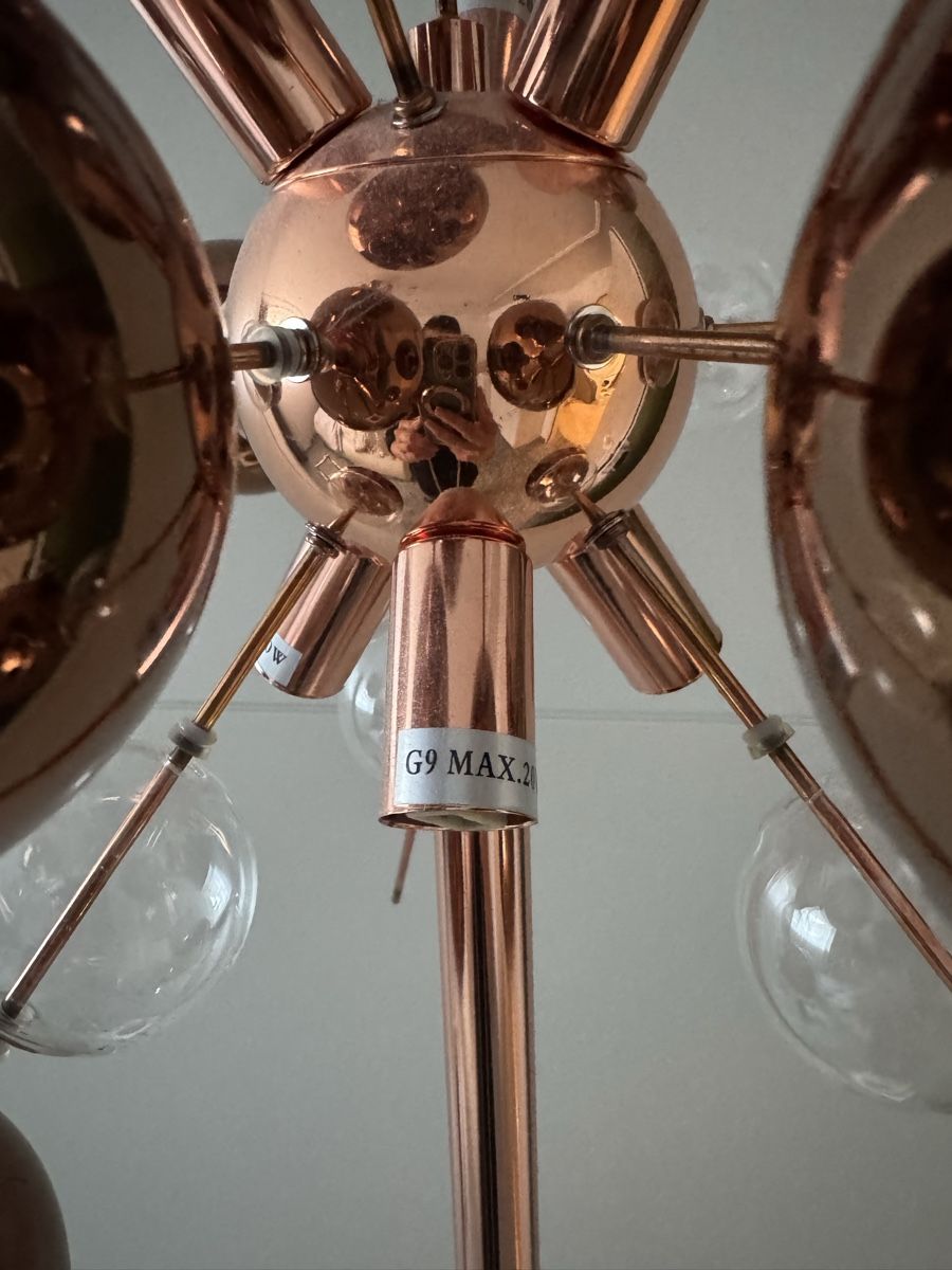 Lampade: Näve Explosion Stehleuchte Bronze 167 cm – Usato da Rüschlikon venduto da ebi10 6