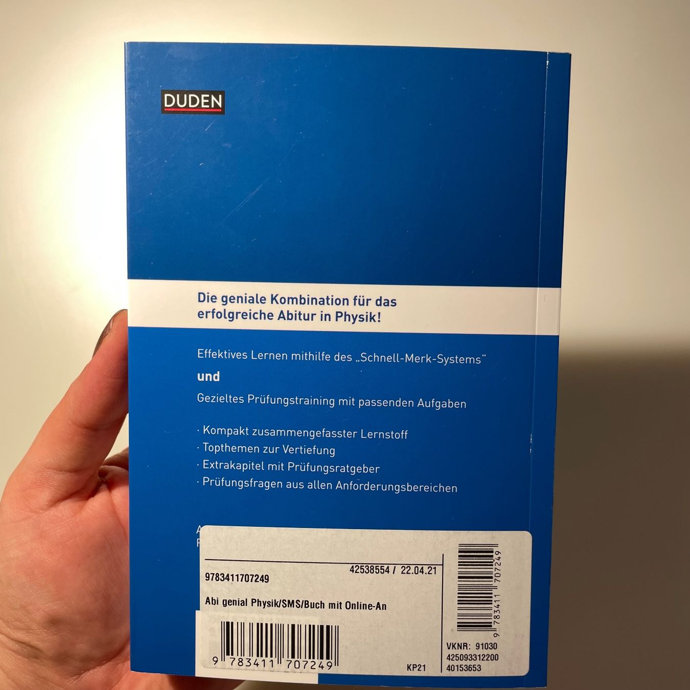 Bücher: NEU: Duden Abi Genial Physik Lernmittel – Neu (gemäss Beschreibung) aus Bellach von Dreamer2501 1