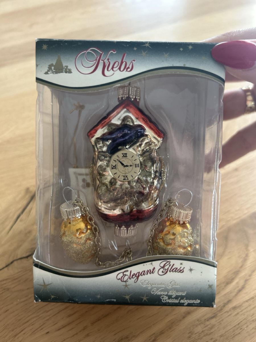 Tutte le decorazioni: Krebs Lauscha Weihnachtsornament 25jährig – Usato da Rothrist venduto da Nadjane