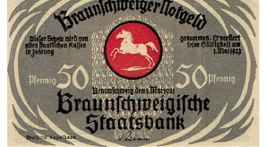 Braunschweig 50 Pfennige 1 Mai 1923 VZ Variante 1