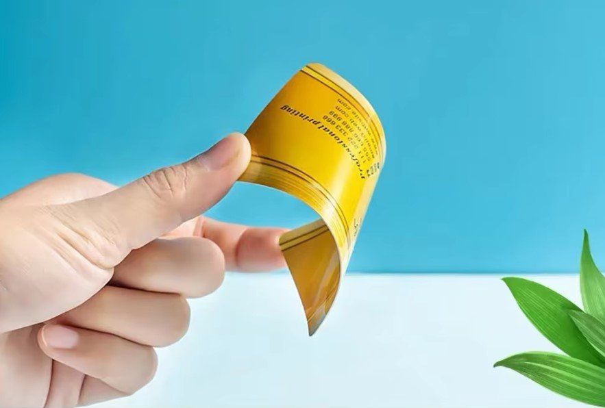 Cartoline: Visitenkarte aus Kunststoff mit eigenem Design, – Nuovo e nell'imballaggio originale da Unterägeri venduto da RmOnline 3