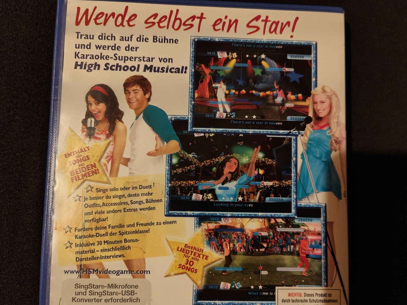 Sony Spiele: PS2 High School Musical Sing It! komplett – Gebraucht aus Rothrist von SiddharthaMoon 2