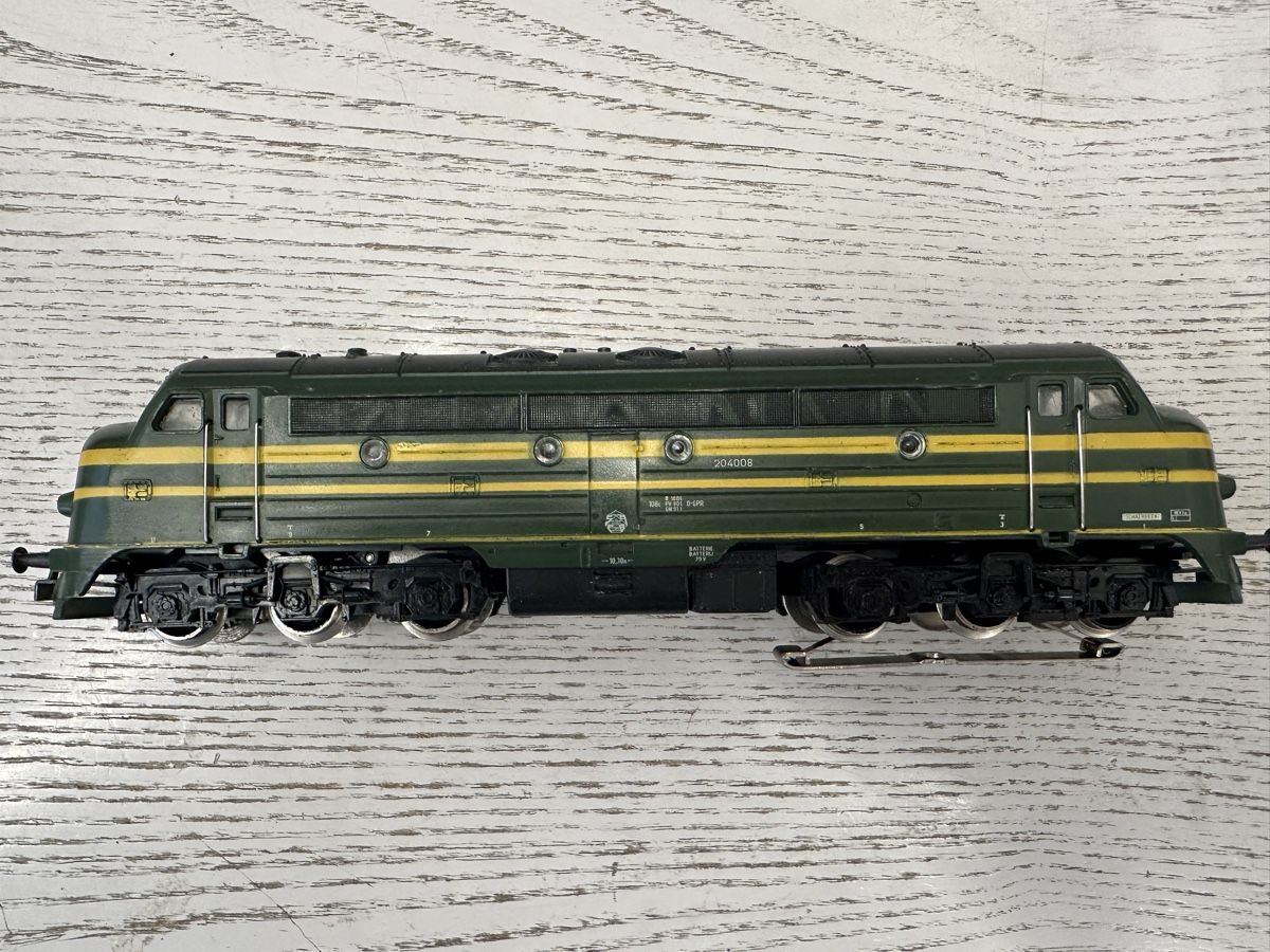 Märklin Modellini di ferrovie: Märklin 3066 SNCB BR 204 – Usato da Lupsingen venduto da New-Haven 3