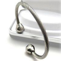 Magnetarmreif Magnetschmuck Sabona Silber S/M