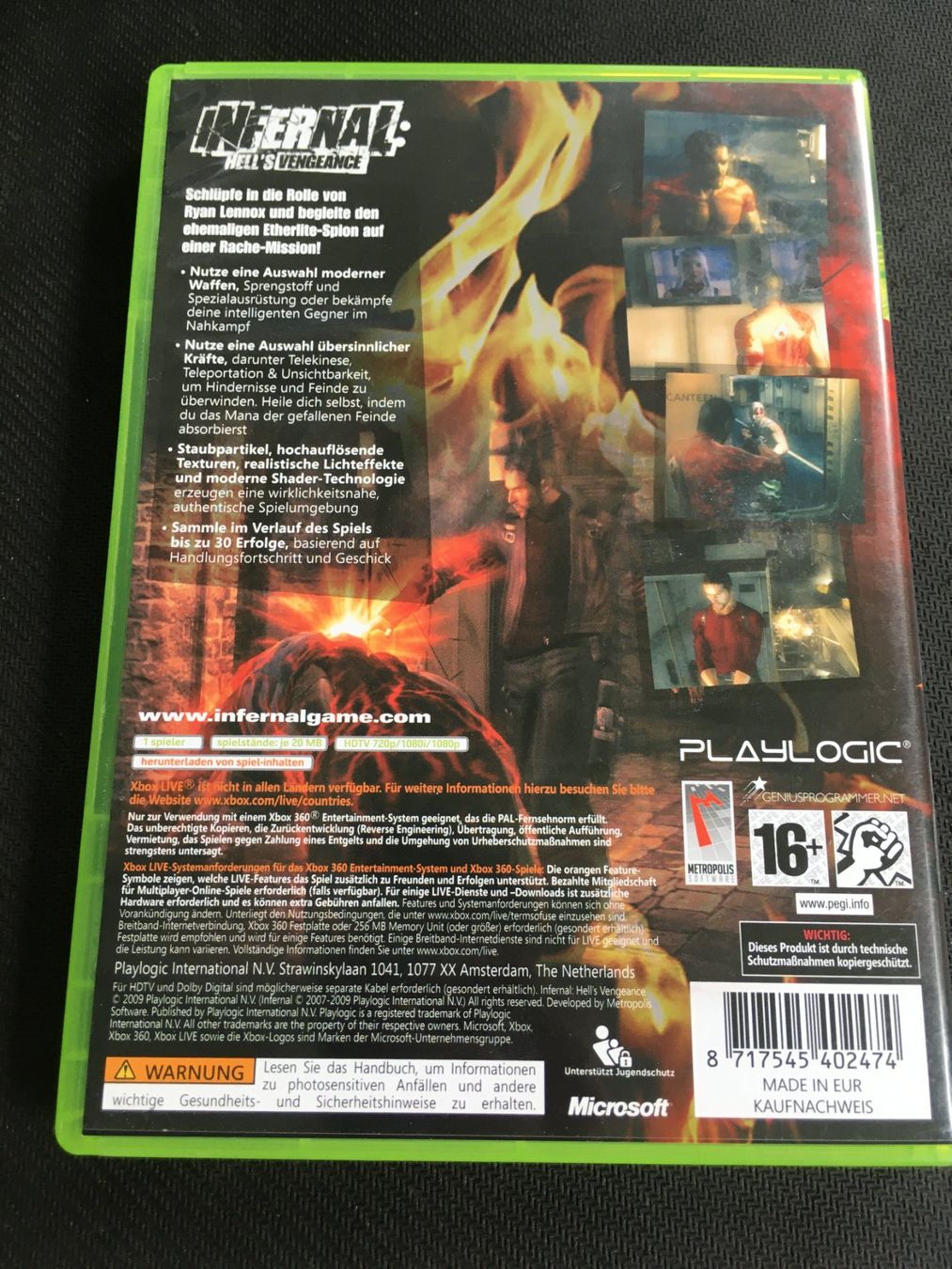 Microsoft Giochi: Infernal Hell's Revenge - Xbox 360 Game – Usato da St.Gallen venduto da Punktchen01 1