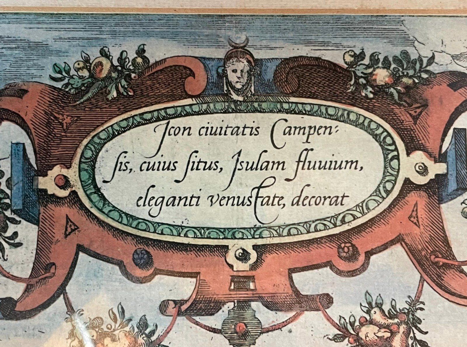 Incisioni: Kupferstich Campen ca. 1580 – Usato da Oberwil BL venduto da huldrych70 1
