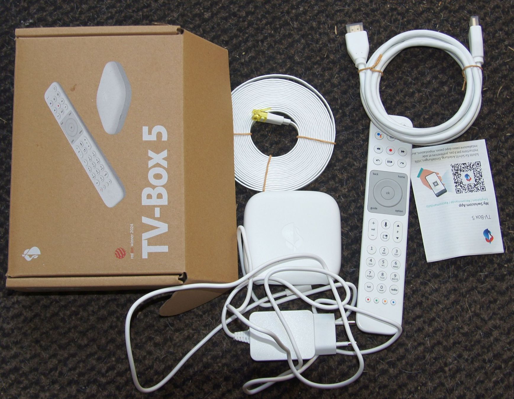 Swisscom Sistemi audio & multimediali: TV BOX 5 – Nuovo (secondo la descrizione) da Biberist venduto da Peter1948