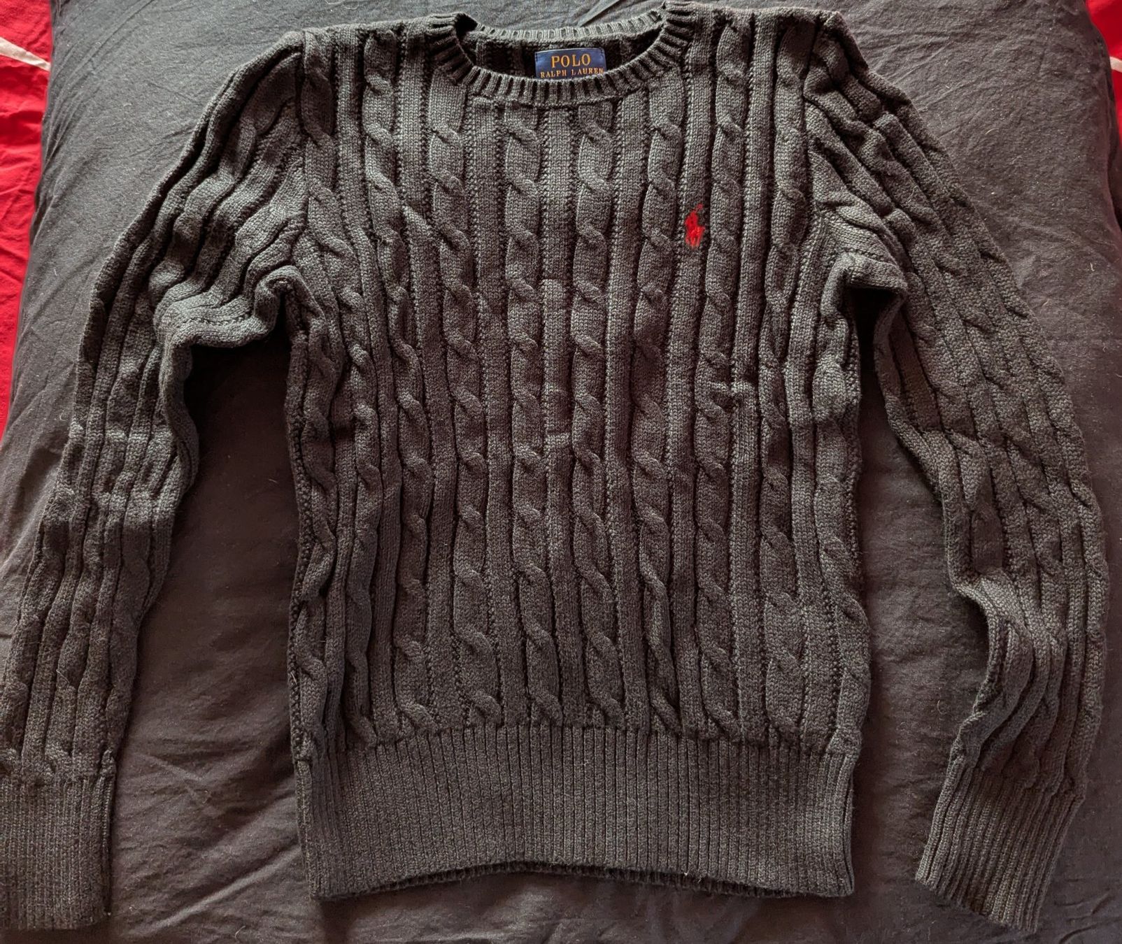 Ralph Lauren Maglioni & Felpe: AUTHENTISCHE Ralph Lauren Pullover Schwarz Mädchen 136-142 – Nuovo e nell'imballaggio originale da Küsnacht ZH venduto da Swissdiva4