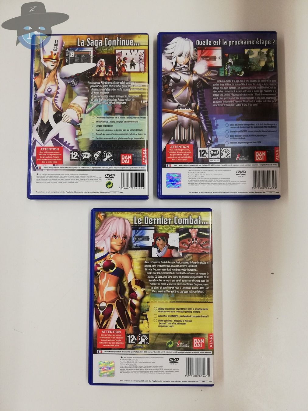 Sony Giochi: .dot hack 2 - 4 (FR) inkl. Box + Anime-DVDs / Sony PS2 – Usato da St. Gallen venduto da zorro_dc 8
