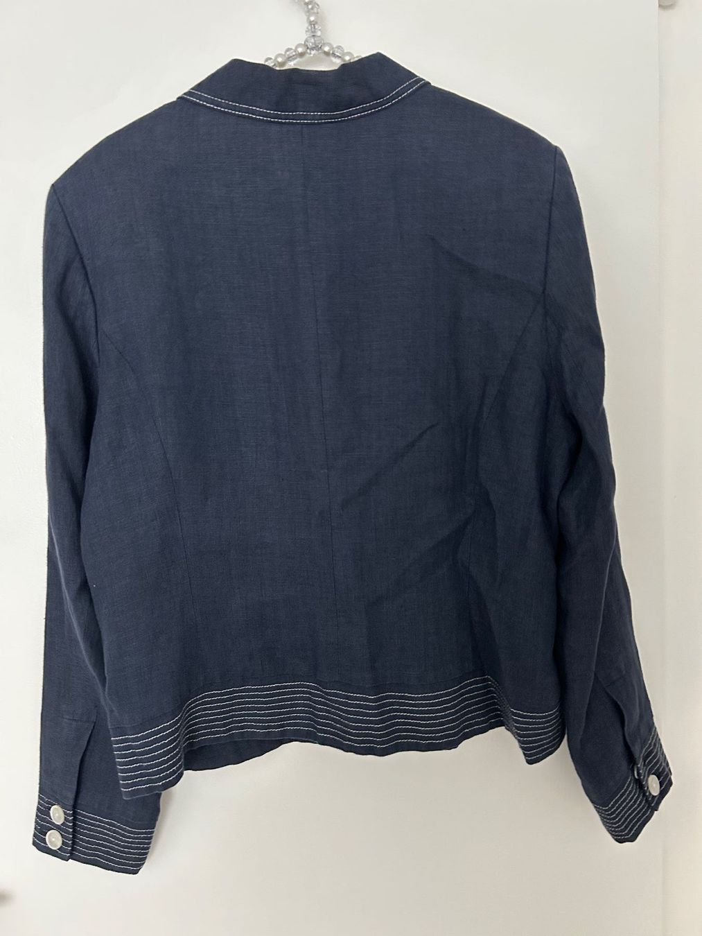 Giacche: CANETTI Damen Blazer/Jacke Gr. 38, Leinen – Usato da Horn venduto da Resvi 1