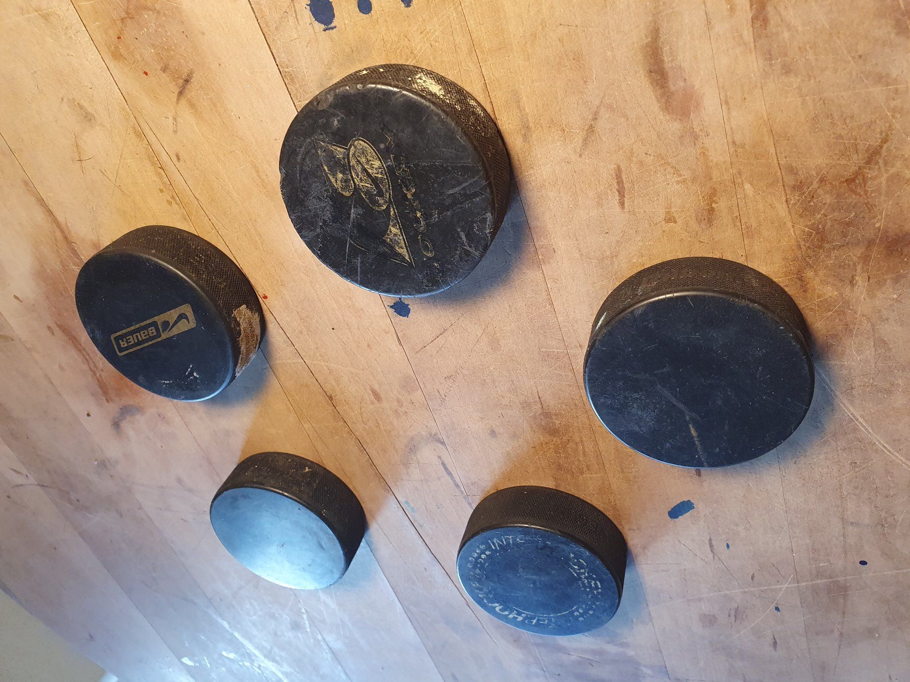 Palloni: 5 Stk Eishockeypucks – Usato da Zürich venduto da loosebone