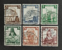 Deutsches Reich 1935, LoT gestempelt