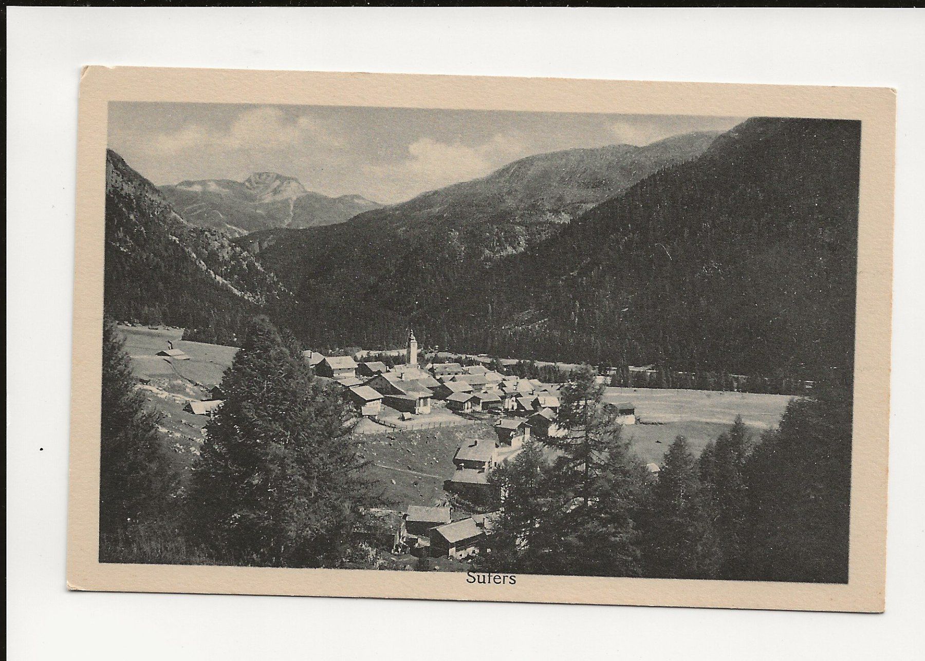 Cartes postales: AK ca. 1940 Sufers GR – D'occasion à Greifensee par 315WDO