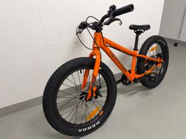 Kindervelo Cannondale Fat Bike Orange 20 Zoll sehr guter ...