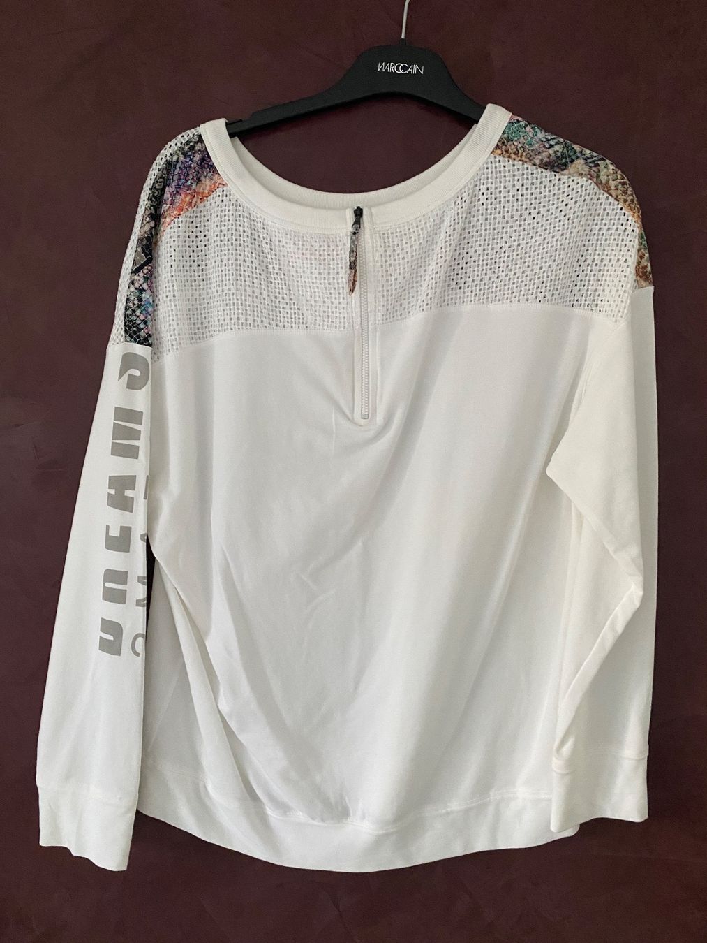 Marc Cain Maglioni & Felpe: Marccain Sweatshirt mit bändern an Schultern GR 40 – Nuovo (secondo la descrizione) da Volketswil venduto da praxis12 1