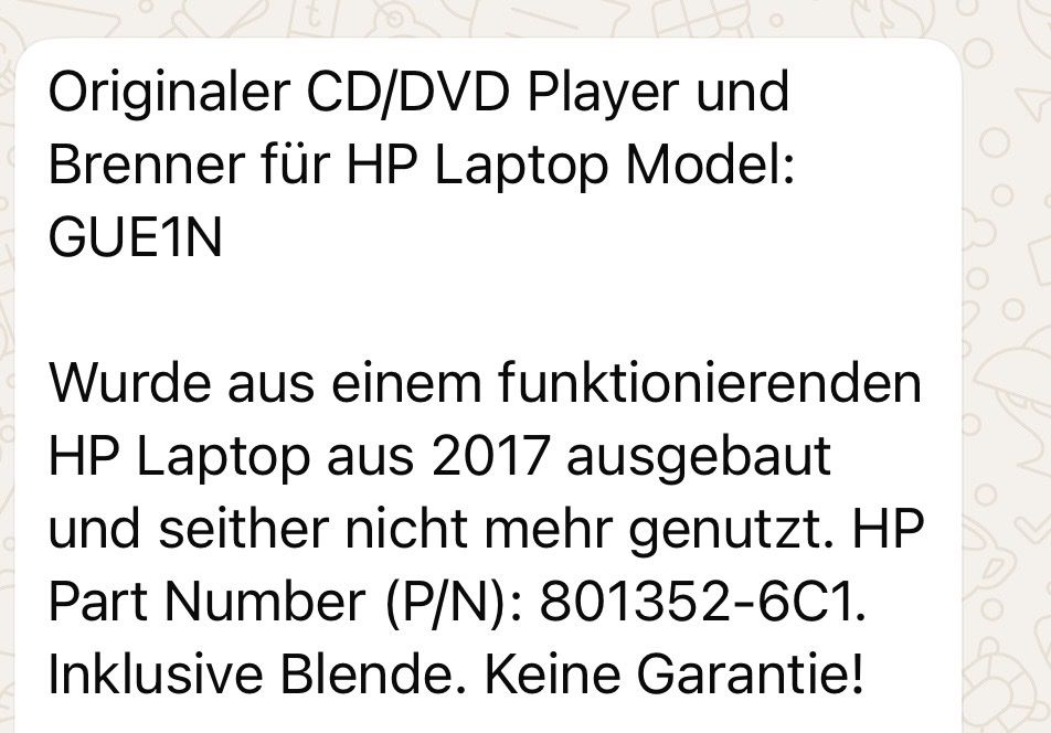 Dischi rigidi: HP Ersatzteil – Usato da Schenkon venduto da fri_8yjg 5