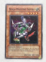 Yu-Gi-Oh! Karte: Ninja-Maestro Sasuke, 1. Auflage Top!
