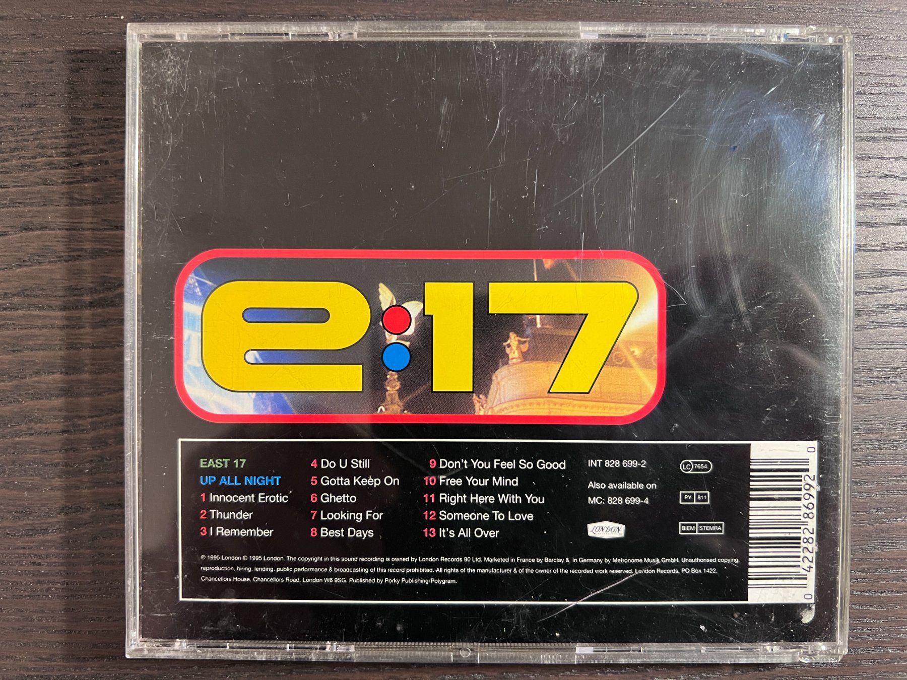 CD: East 17 - Up All Night – Usato da Zürich venduto da MusikFreunde 1