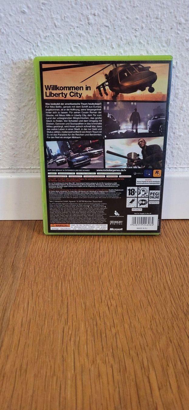 Microsoft Spiele: Xbox 360 - Grand Theft Auto 4 – Gebraucht aus Münsingen von DigitaleSpielecke 1