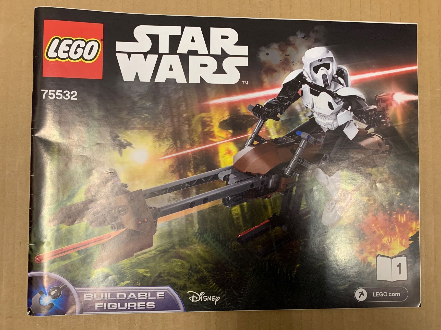 Lego Giocattoli: Lego StarWars Bedienungsanleitung – Usato da Eschlikon TG venduto da 1.-