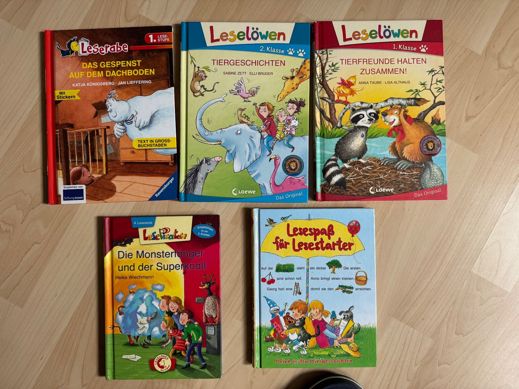 Libri: 5 Leselöwen - Leserabe Kinderbücher – Usato da Bäriswil BE venduto da der_salat
