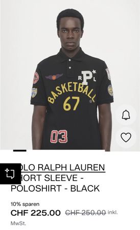 Polo Ralph Lauren XL Basketball Novelty Patches Polo Shirt