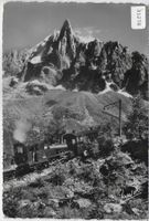 Chamonix - chemin de fer - Dampfzug
