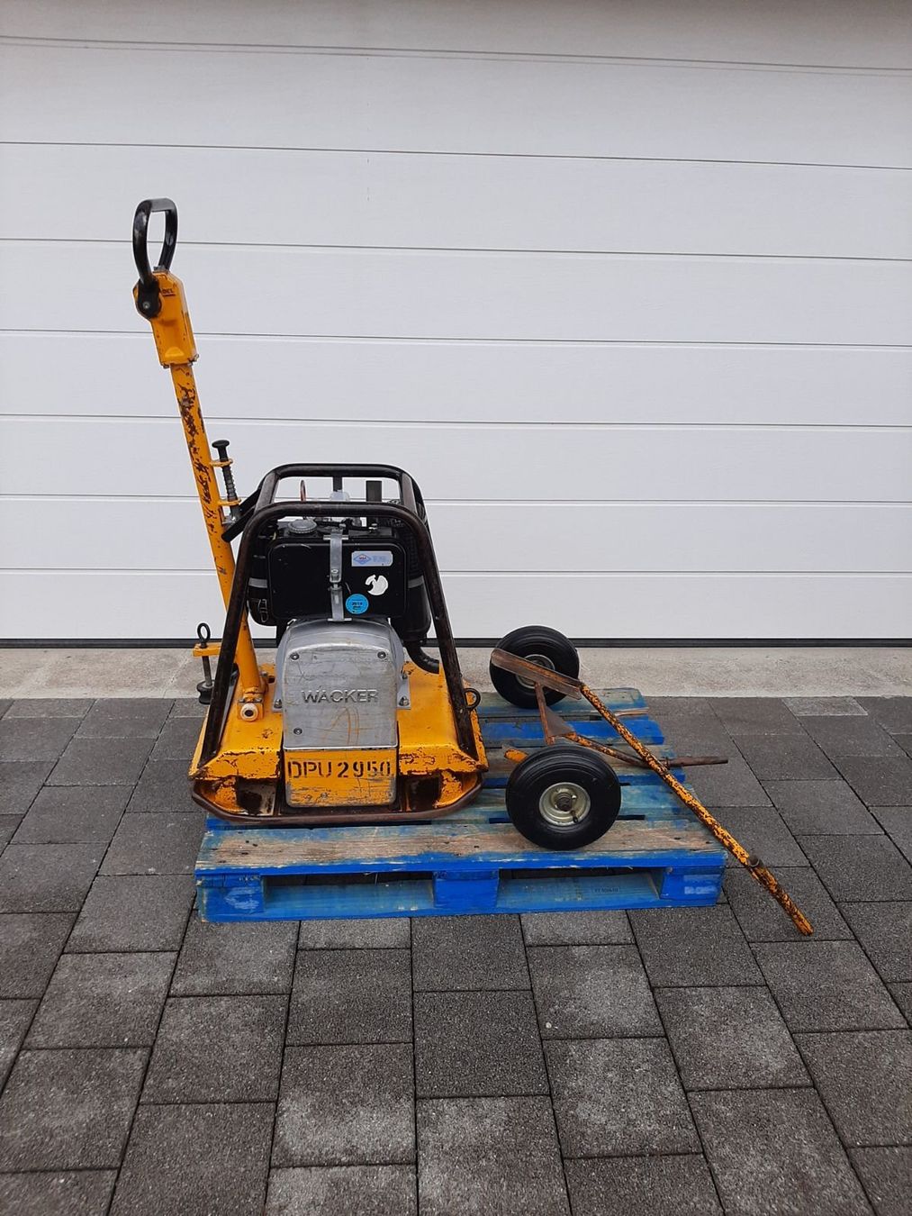 Wacker Neuson Tutte le macchine: Vibroplatte Rüttelplatte Hatz Diesel Wacker Neusson – Usato da Rain venduto da Kleinmoto 2