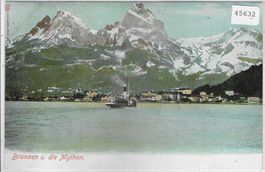 Brunnen und die Mythen - Dampfer