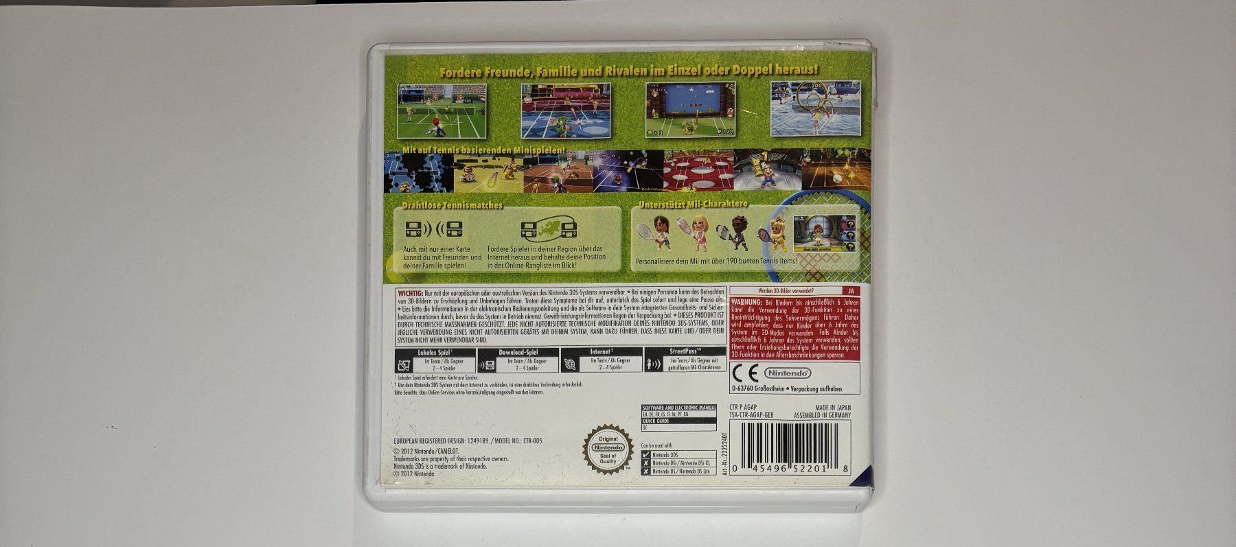 Giochi: 3DS - Mario Tennis Open – Usato da Allschwil venduto da Bullach 2