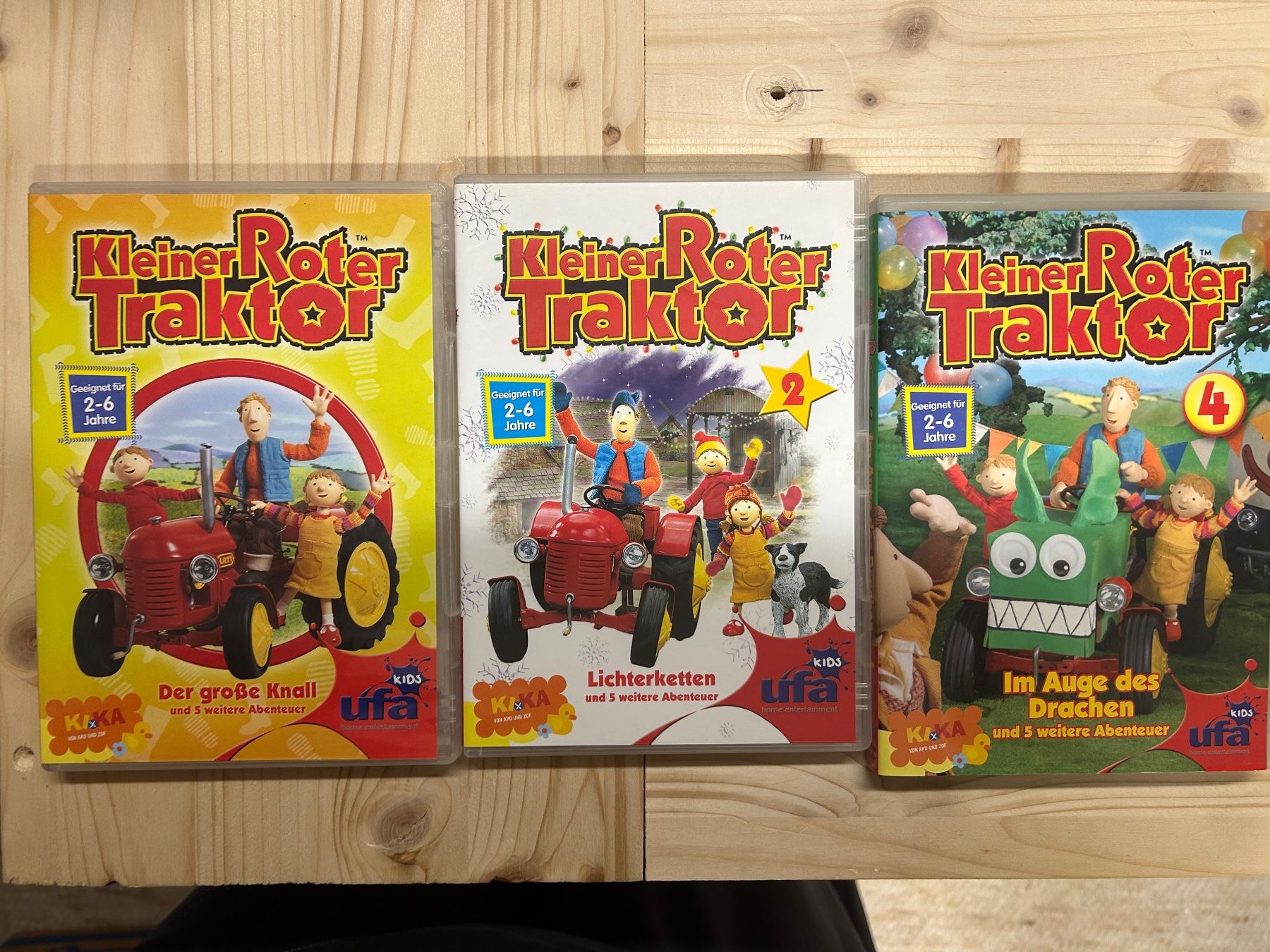 Tous les DVDs: 3 DVDs Kleiner roter Traktor – D'occasion à Bassersdorf par Winti8406