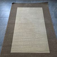 Teppich modern braun Band-Design 