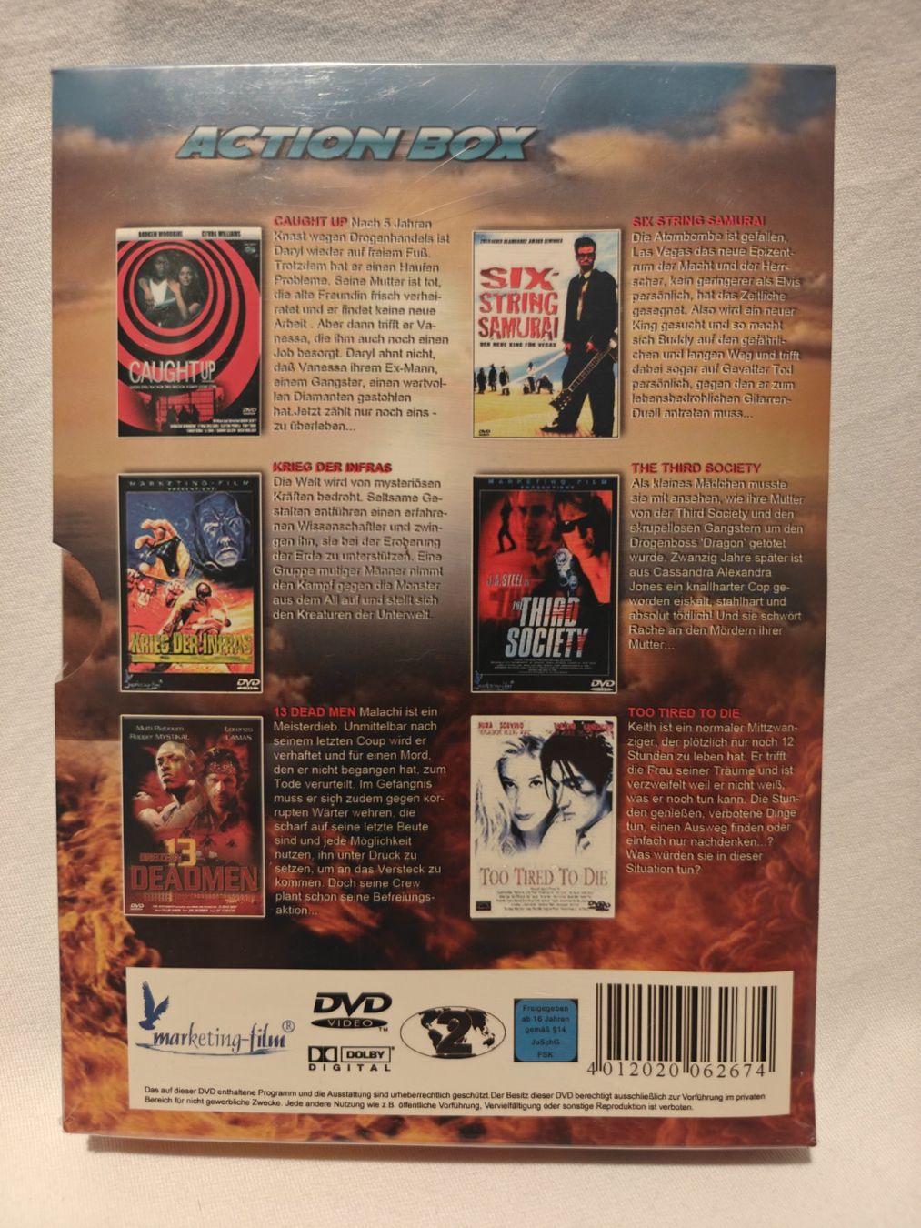 Alle DVDs: ACTION BOX Movie Edition – Neu und originalverpackt aus Gutenswil von Vulcano21 1