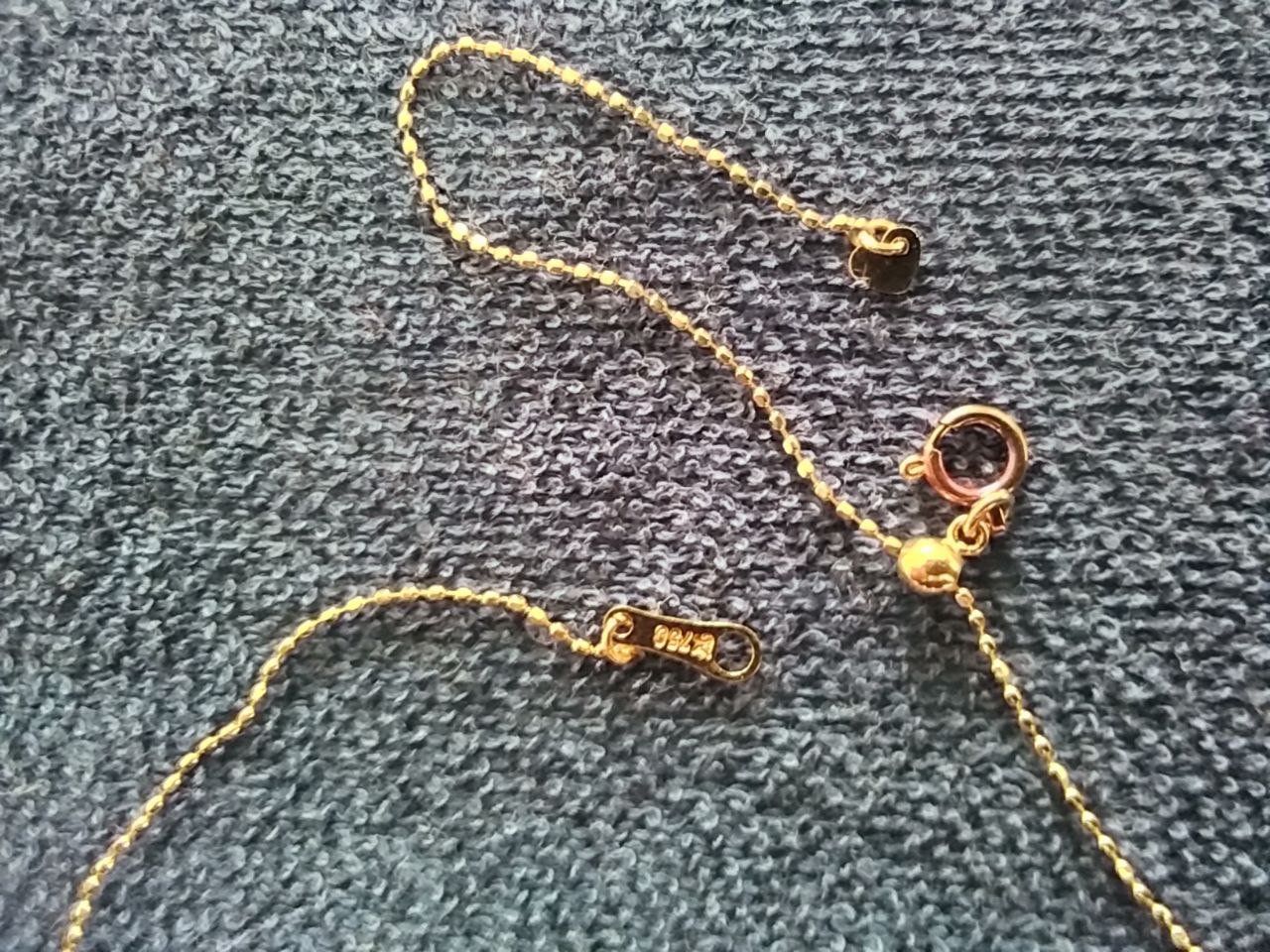 Catenine: Perlenkette, echte Perlen mit 18k Gelbgold – Usato da Horgen venduto da mar_8rbw 6