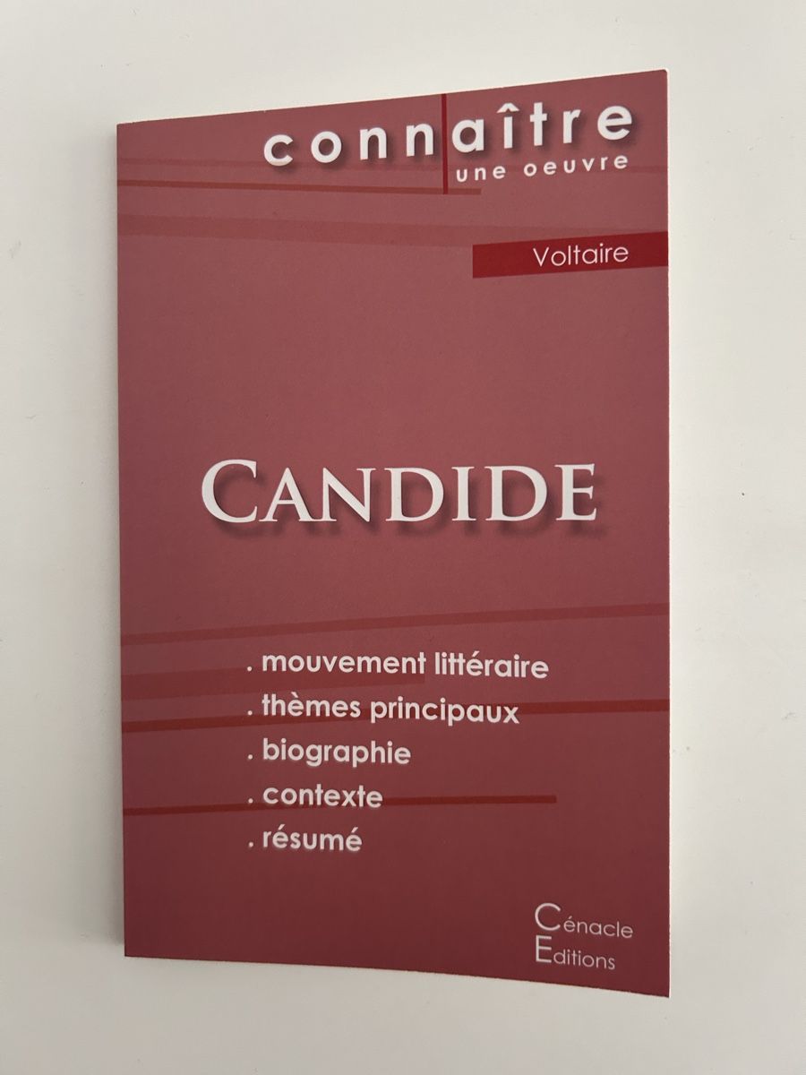 Libri: Candide, Connaître Une Oeuvre, Taschenbuch – Usato da Zürich venduto da Skarpina