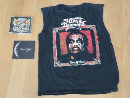 KING DIAMOND Conspiracy vintage t-shirt METAL Warlock