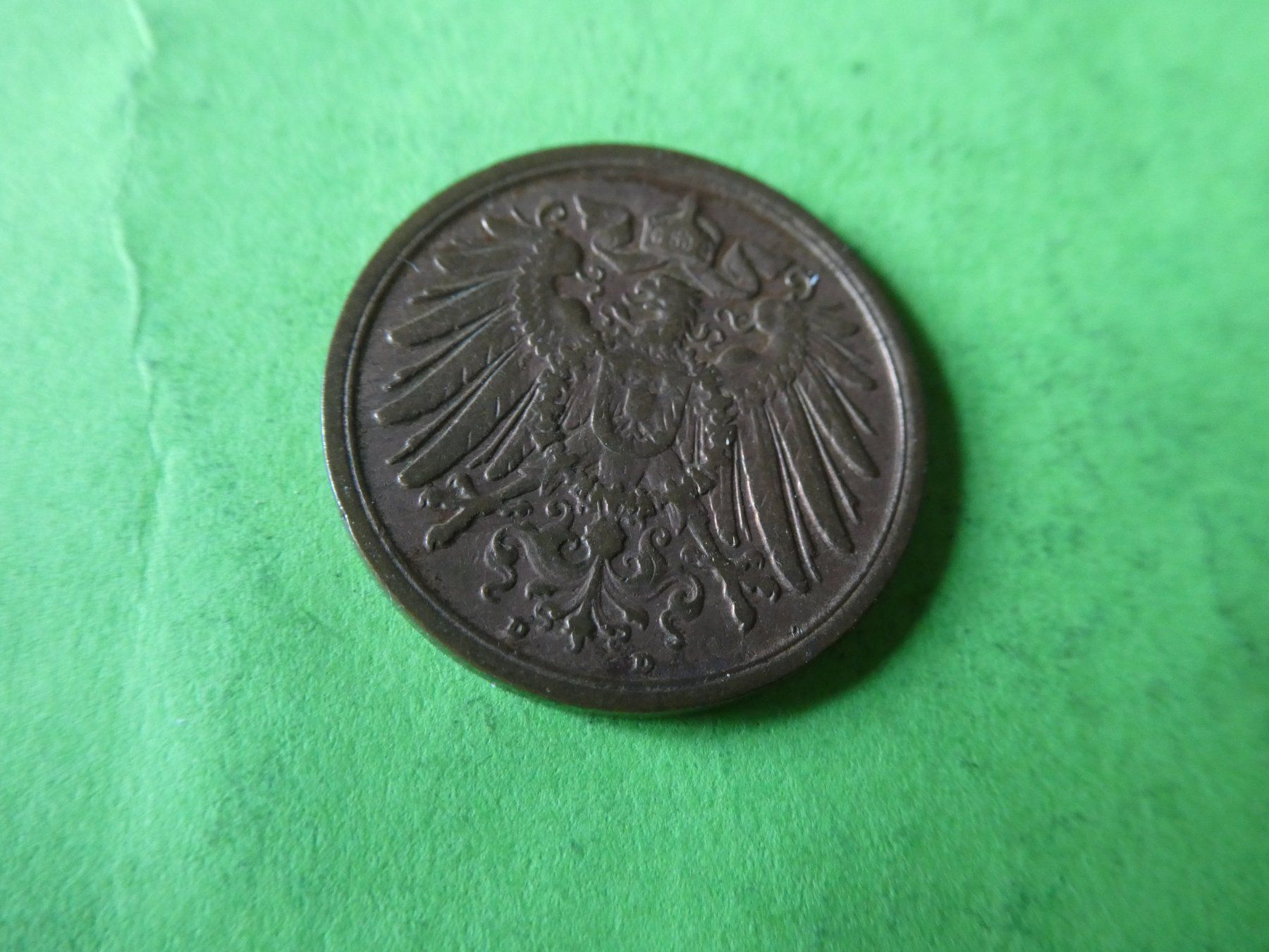 Toutes les monnaies: Dt. Reich 1911 D, 2 Pfennig – D'occasion à Hinterforst par Rohusri 1