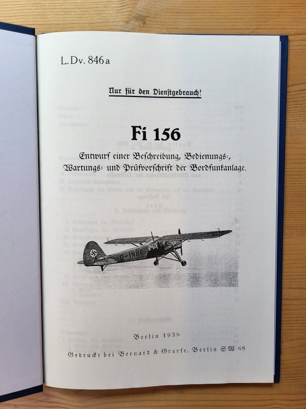 Libri: Fieseler Fi 156 (Storch) Handbücher – Nuovo (secondo la descrizione) da Winkel venduto da heinzwfw 4