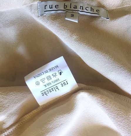 Tops: Haut en soie Rue Blanche T: 2 – Neu und originalverpackt aus Arnex-sur-Orbe von cameleonfringant 4