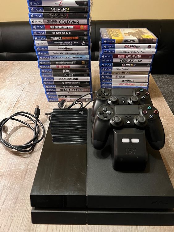 PS 4 500gb + 39 Games | Kaufen auf Ricardo