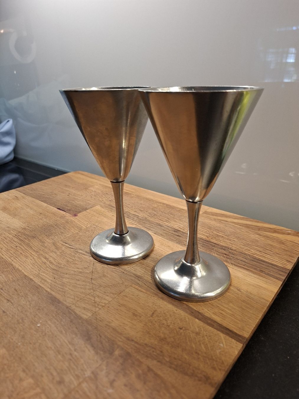 Set di piatti: vintage Spring Edelstahl Martini Gläser/Eisbecher – Usato da Meinisberg venduto da Destiny1972 3