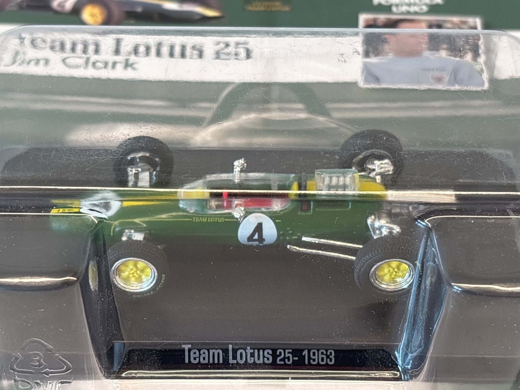 IXO Modellini d'auto: IXO Team Lotus 25 Jim Clark 1963 Formule 1 Neuf – Nuovo (secondo la descrizione) da Gollion venduto da Hampton 1