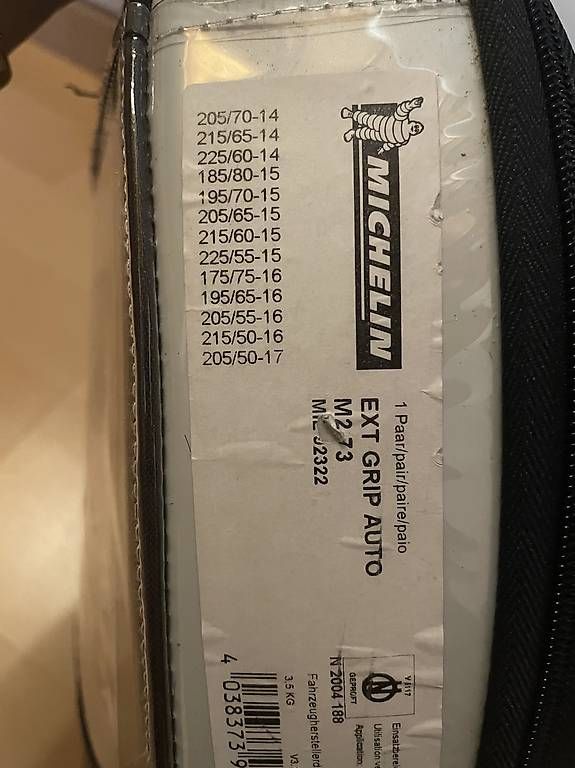Catene da neve: Michelin Schneeketten – Usato da Unterägeri venduto da N.Iten 4
